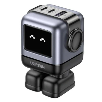 Imagen de Cargador Ugreen Nexodo Robot Gan 65w Negro