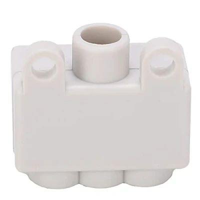 Imagen de Divisor principal de alta potencia 4 piezas 400 V 60 A, conector terminal tornillo blanco, conectores cable T Tap reutilizables universales para cableado luz techo(1in 2out)