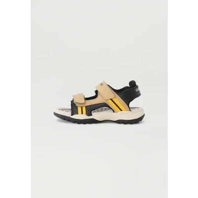 Imagen de Geox Borealis BOY Sandalias de senderismo para niños, Talla: 33, Beige/yellow Zapatos