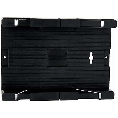 Imagen de Caja ingletadora Draper 55076 Mega, 32,5 x 23,3 7,9 cm, negra
