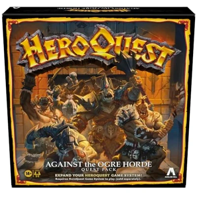 Imagen de Avalon Hill HeroQuest Against The Ogre Horde Quest Pack juego de rol a partir 14 años 2 5 jugadores Requiere sistema para jugar, multicolor, paquete 1