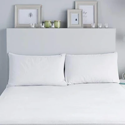 Imagen de Fusion Juego de Fundas Almohada, 100% algodón, Color Blanco, 50 x 75 cm