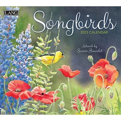 Imagen de LANG Calendario de pared SONGBIRDS™ 2023