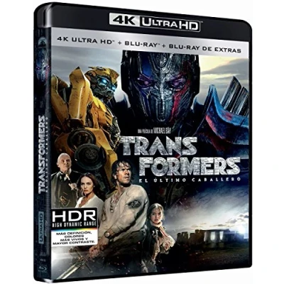 Imagen de Transformers: El Ultimo Caballero (4K Ultra HD + BD Extras) [Blu ray]