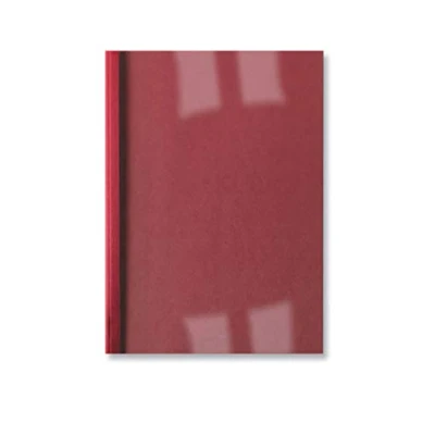 Imagen de GBC LinenWeave Carpetas térmicas, 1,5 mm, color rojo