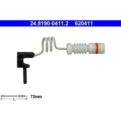 Imagen de ATE 24.8190 0411.2 Sensor de Desgaste Pastillas Frenos MERCEDES BENZ: Clase G SUV, ML