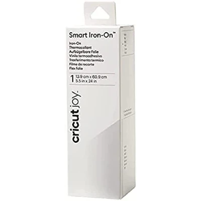 Imagen de Cricut Smart Iron On 14x60cm (White) M3, for Joy, Vinilo, Talla única