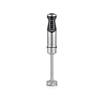 Imagen de HAEGER TITAN Batidora de mano 1100W, 2 interruptores, función TURBO, pie acero INOX 22 cm, hoja en Titanio 5,4cm
