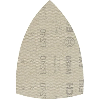 Imagen de Bosch Professional 10 x Malla de lija Expert M480, para Madera dura, Pintura sobre madera, 100 150 mm, Grano 240, Accesorios Multilijadora