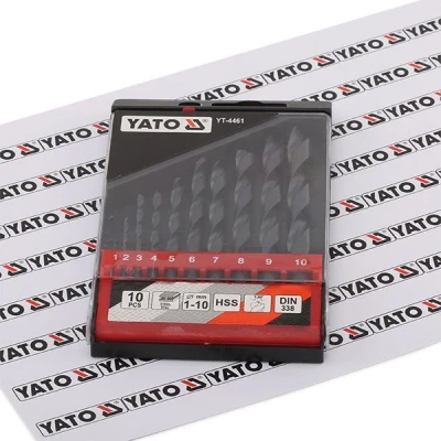 Imagen de YATO YT 4461 Juego de brocas en espiral para metal 1 10