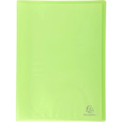 Imagen de Exacompta 85463E Carpeta de 40 fundas, A4, color verde