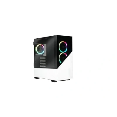 Imagen de ENERMAXK8 ATX Mid Tower Carcasa para PC de Juegos Cristal Templado, Incl. 3 Ventiladores ARGB PWM 12 cm USB3.2 Gen1 y Tipo C; ECA EK8 WW