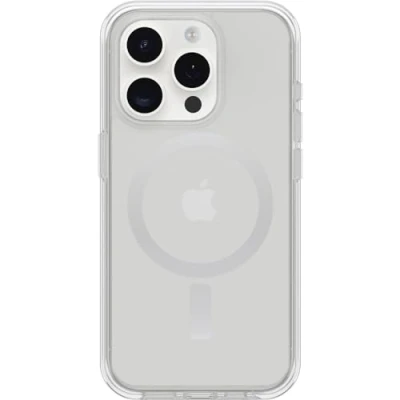 Imagen de Otterbox Symmetry MagSafe PC Back Cover Transparente Apple iPhone 15 Pro
