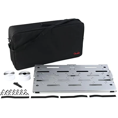 Imagen de Fender® »PROFESSIONAL Pedal BOARD LARGE« Board/Tabla de pedales efectos con Gig Bag Tamaño: Large