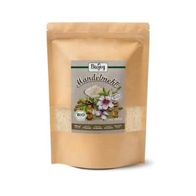 Imagen de Biojoy Harina de Almendra Desgrasada Ecológica (1 kg), molida suavemente y sin aditivos