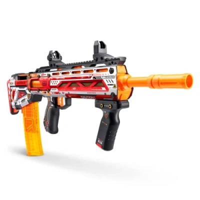 Imagen de Xshot Skins Pro Series Longshot Blaster with Shoulder Stock, 20 Half Length Darts and Full Darts, 2 Interchangeable Clips, Toy Foam Blaster, for Teens Adults, 8 yrs Older (40 Darts)