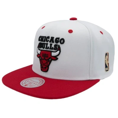 Imagen de Mitchell &amp; Ness NBA/HWC Special Snapback Chicago Bulls, Blanco/Rojo