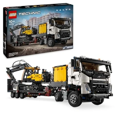 Imagen de Lego Technic Camión FMX y Excavadora Eléctrica EC230 Volvo Vehículos de Juguete, para Niños Niñas 10 Años o Más, Decoración la Estantería 42175