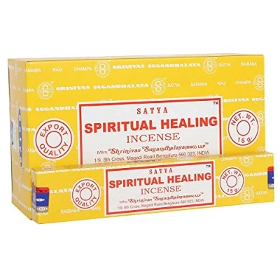 Imagen de Dg Exodif Nag Champa Satya Incienso curativo Espiritual (15 g)