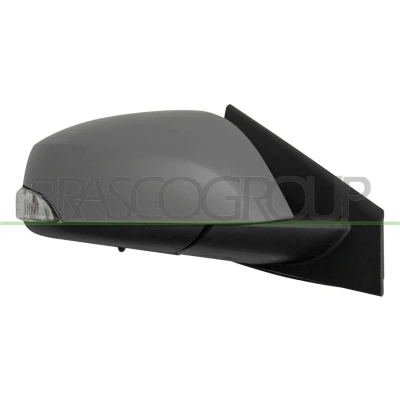 Imagen de Espejo retrovisor Prasco RN0867333 derecha imprimado eléctrico calefactable, con memoria, abatible eléctricamente, tintado en azul, convexo