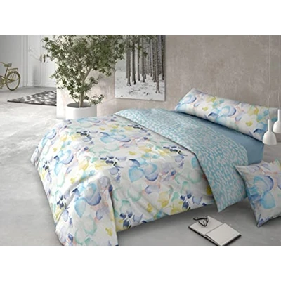 Imagen de EL MUNDO Funda NÓRDICA Pierre Cardin HOJARASCA Azul, 150 cm.