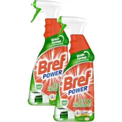 Imagen de Bref Spray desengrasante Power, 750 ml, 2 unidades (2 x ml)