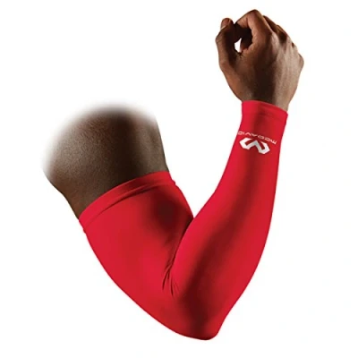 Imagen de Mc David 6566R Mangas de compresión, Unisex Adulto, Rojo, S/M