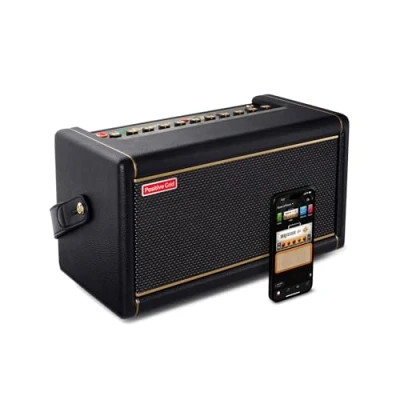 Imagen de Positive Grid Spark 2: Amplificador de práctica para Guitarra 50 W y Altavoz Bluetooth con Looper más App Inteligente eléctrica, acústica bajo Funciones IA.