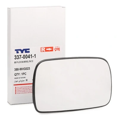 Imagen de TYC 337 0041 1 Cristal de Espejo derecha VOLKSWAGEN: Polo III Hatchback, SKODA: FELICIA 2 Kombi, Kombi