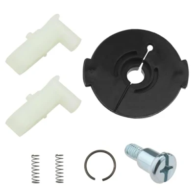 Imagen de eMagTech Kit de trinquete arranque retroceso 7 piezas compatible con modelos B&amp;S 5HP y 6HP 281503 281505 692299 492333 retenedores anillo resorte placa fricción