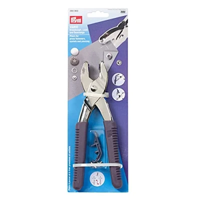 Imagen de Prym 41163 Pinzas de botón a presión, morado, talla única