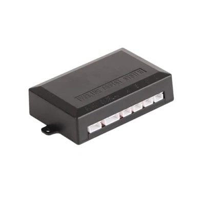 Imagen de Kit de Radar Marcha atrás sensores Aparcamiento Coche 16,5 mm Sensor Reserva Integrado Alarma Asistencia con zumbador para Audio Kit(Negro)