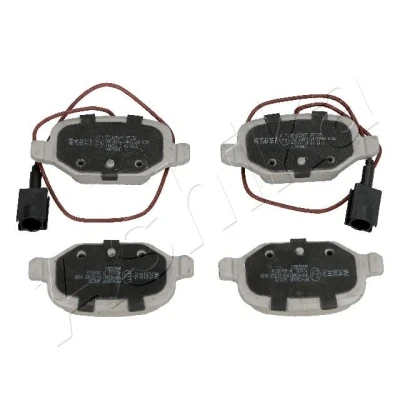 Imagen de ASHIKA 51 00 0200 Juego de pastillas freno Eje trasero con contacto avisador desgaste ABARTH: 500 / 595 695 Hatchback