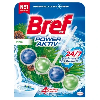 Imagen de Bref Power Active Pine Original Limpiador WC 50 gr [Pack de 5]