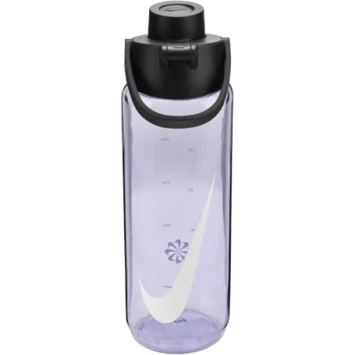Imagen de Nike Performance Renew Recharge CHUG Bottle 24 OZ / 709ML Unisex Cantimplora, Talla: One Size, Light thistle/black/white