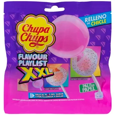 Imagen de Caramelos Chupa Chups, Con palo, Sabores variados, Gana premios, 174 g