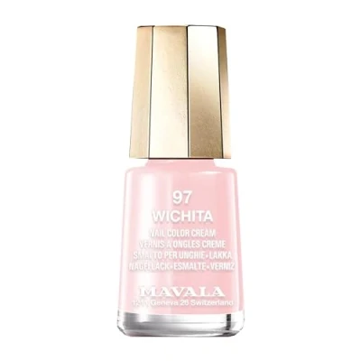 Imagen de MAVALA Mini Colors 5 ml, Esmalte de Uñas Pequeño, Color Rosa Claro Wichita 97, Minimiza la Evaporación, Formulados con Ingredientes Seleccionados, Práctico para Llevar