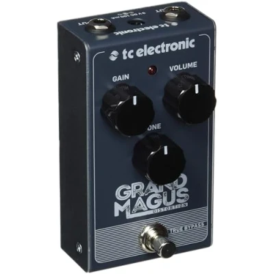 Imagen de TC Electronic GRAND MAGUS DISTORTION Distorsión similar a un tubo orgánico con extremo inferior apretado y pandeo natural