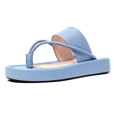 Imagen de L37 HANDMADE SHOES I&#039;m So Excited, Sandalia Mujer, Azul, 39 EU