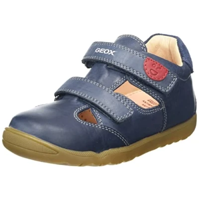 Imagen de Geox B Macchia Boy A, Primeros Pasos para Bebé Niño, Multicolor (Caramel/Navy), 23 EU