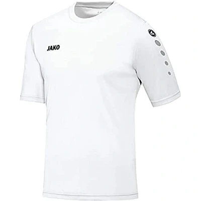 Imagen de Jako Team KA Camiseta de fútbol Camiseta, Infantil, Trikot KA, weiß, 140