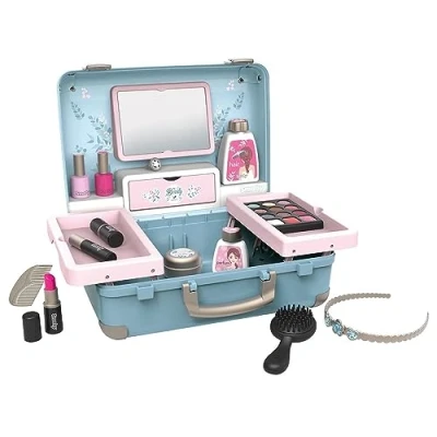 Imagen de Smoby My Beauty Maletín, con Espejo y 13 Accesorios, 2 Compartimentos Laterales Desplegables, Adecuado A Partir de 3 Años, Color (320148), 7600320148