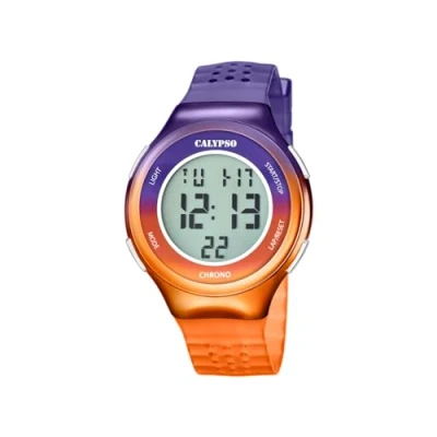 Imagen de Calypso Reloj Unisex K5841, Naranja púrpura, Pulsera K5841/3