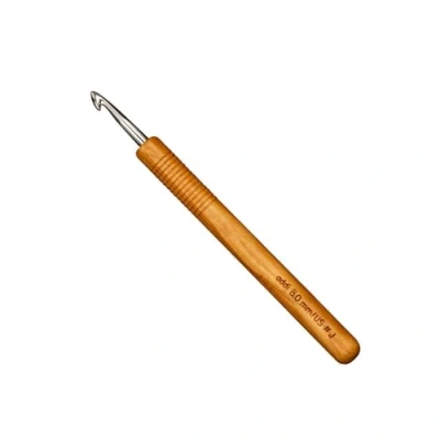 Imagen de Gustav Selter GmbH &amp; Co. KG addi Nature Häkelnadeln Olivenholz 15cm Stärke 8