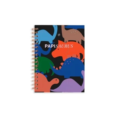 Imagen de UO Cuaderno A5 Papisaurus, Tapa dura, 200 páginas, libreta puntos, 15x22 cm