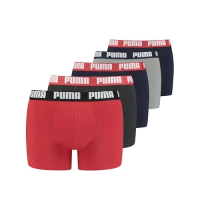 Imagen de PUMA Boxer Hombre, Azul/Rojo/Black, L
