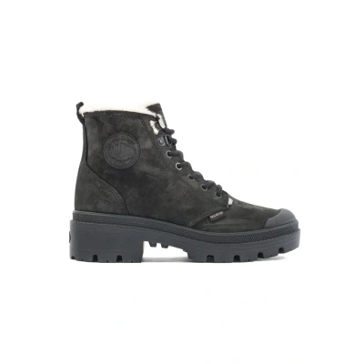 Imagen de Palladium Pallabase Botines bajos, Mujer, Talla: 40, Black Zapatos