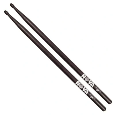 Imagen de Vic FIrth Baquetas NOVA 5A Punta de Madera color negra