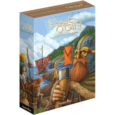Imagen de Feuerland Spiele, a Feast for Odin: The Norwegians, expansión de Juego Mesa, Partir 14 años, 1 4 Jugadores, 30 120 Minutos Tiempo Juego, Azul, Verde, Naranja