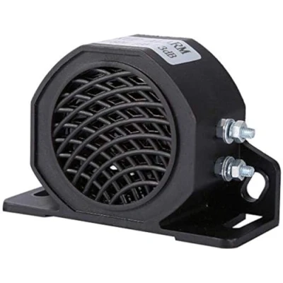 Imagen de Bocina marcha atras, 1280 V 105 dB de avisador atras universal advertencia alarma inversa para automóviles, camiones, camionetas, vehículos pesados